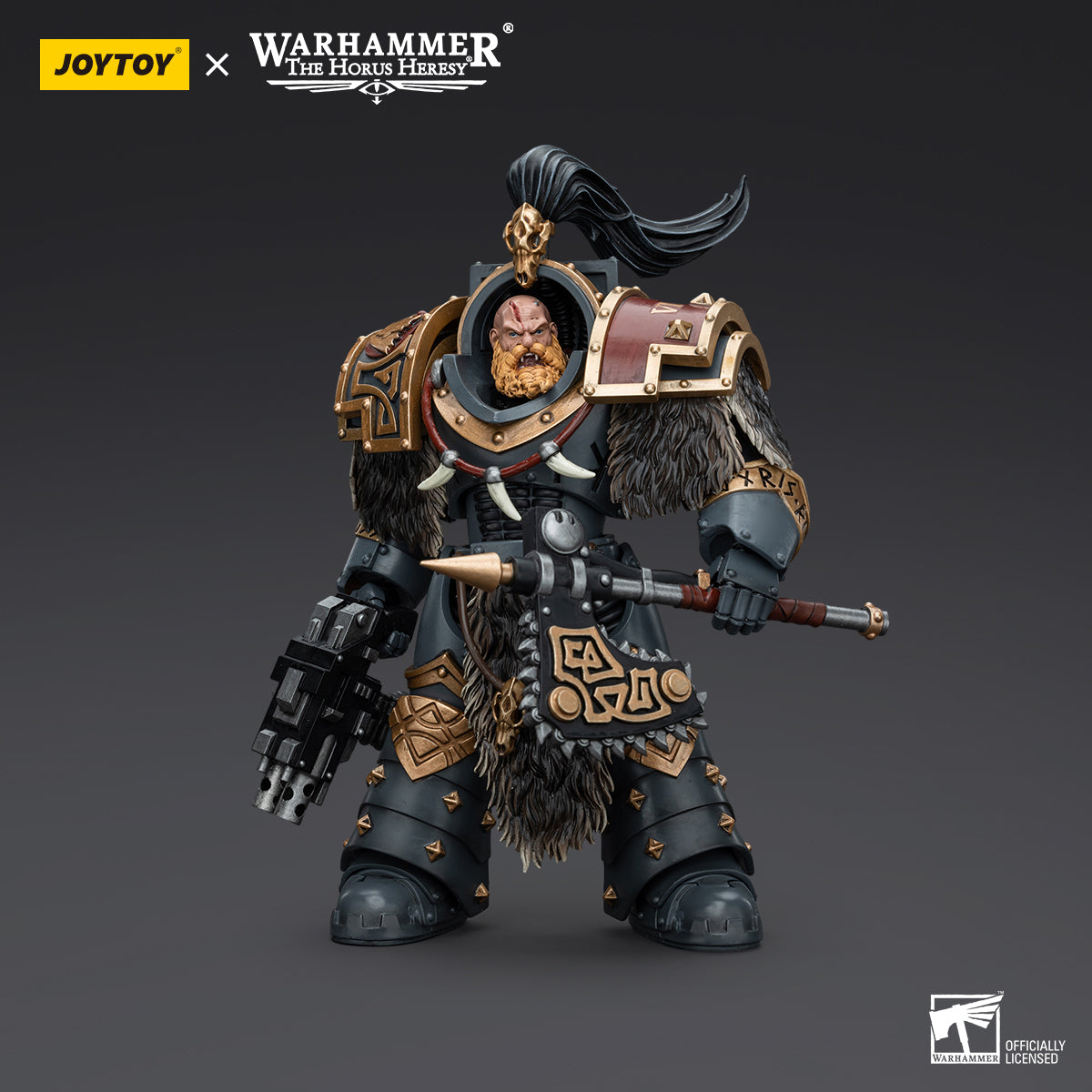 JOYTOY Warhammer The Horus Heresy 1:18 Space Wolves Varagyr Wolf Guard Squad