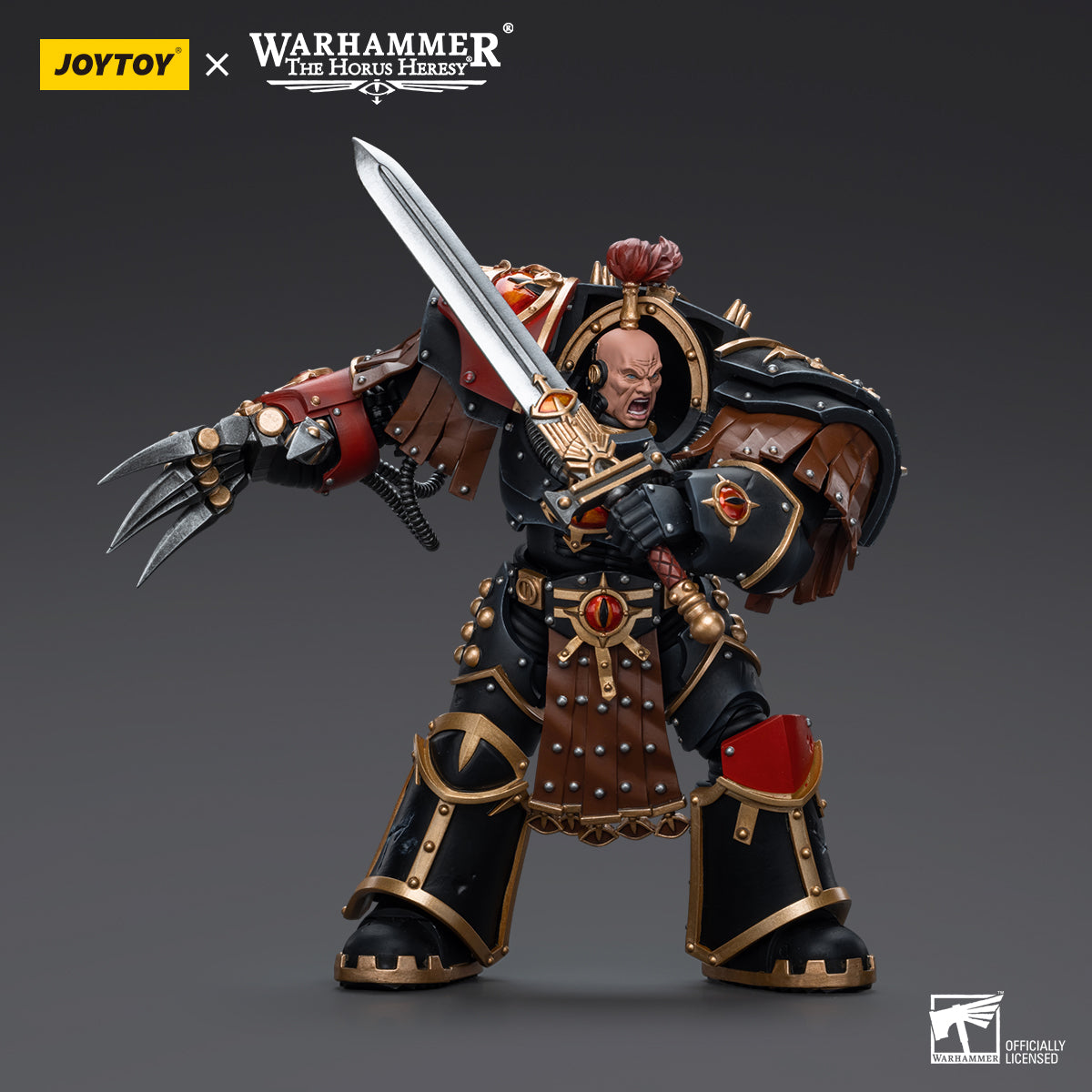 JOYTOY JT9770 Warhammer The Horus Heresy 1: 18 Sons of Horus Ezekyle Abaddon First Captain of the XVlth Legion