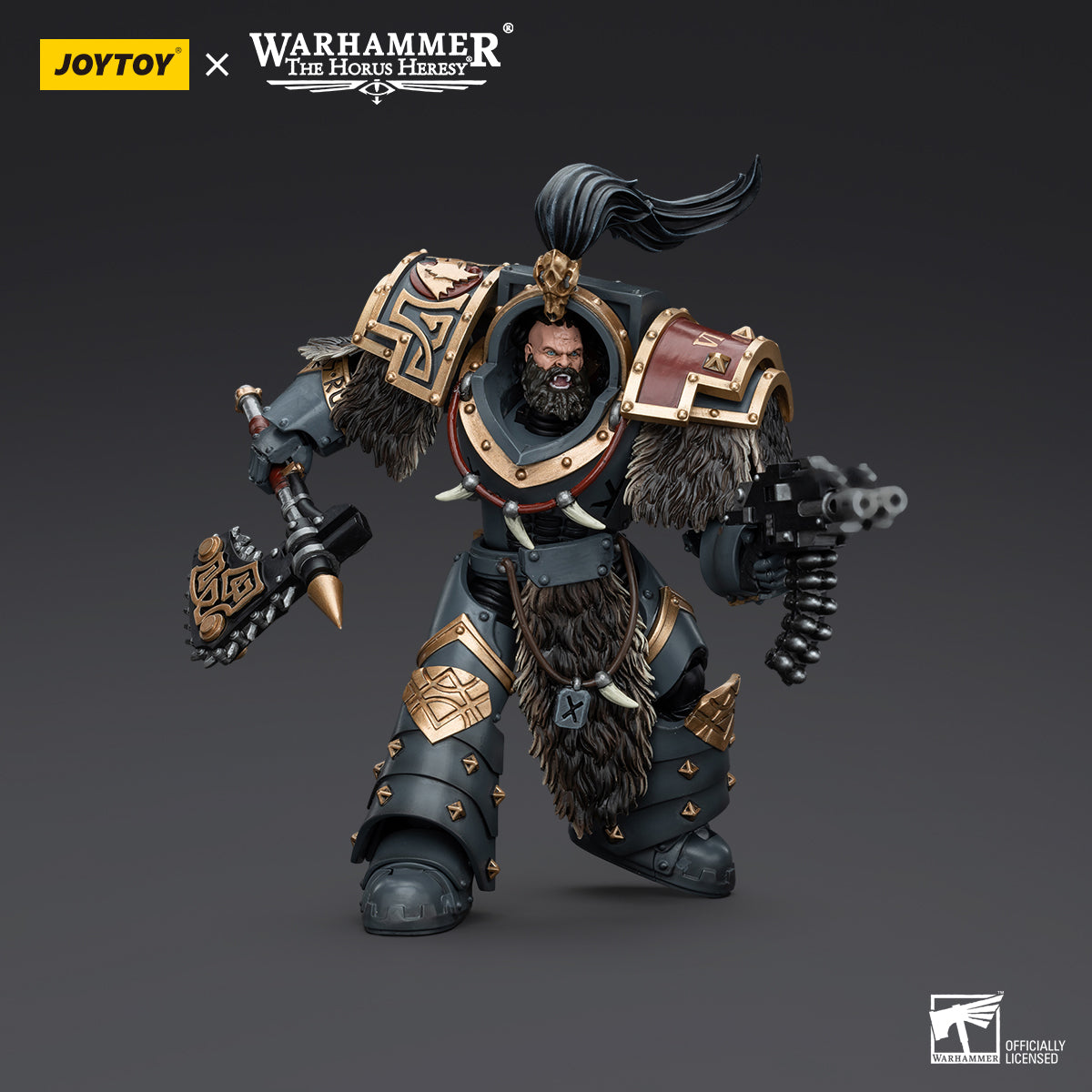 JOYTOY Warhammer The Horus Heresy 1:18 Space Wolves Varagyr Wolf Guard Squad