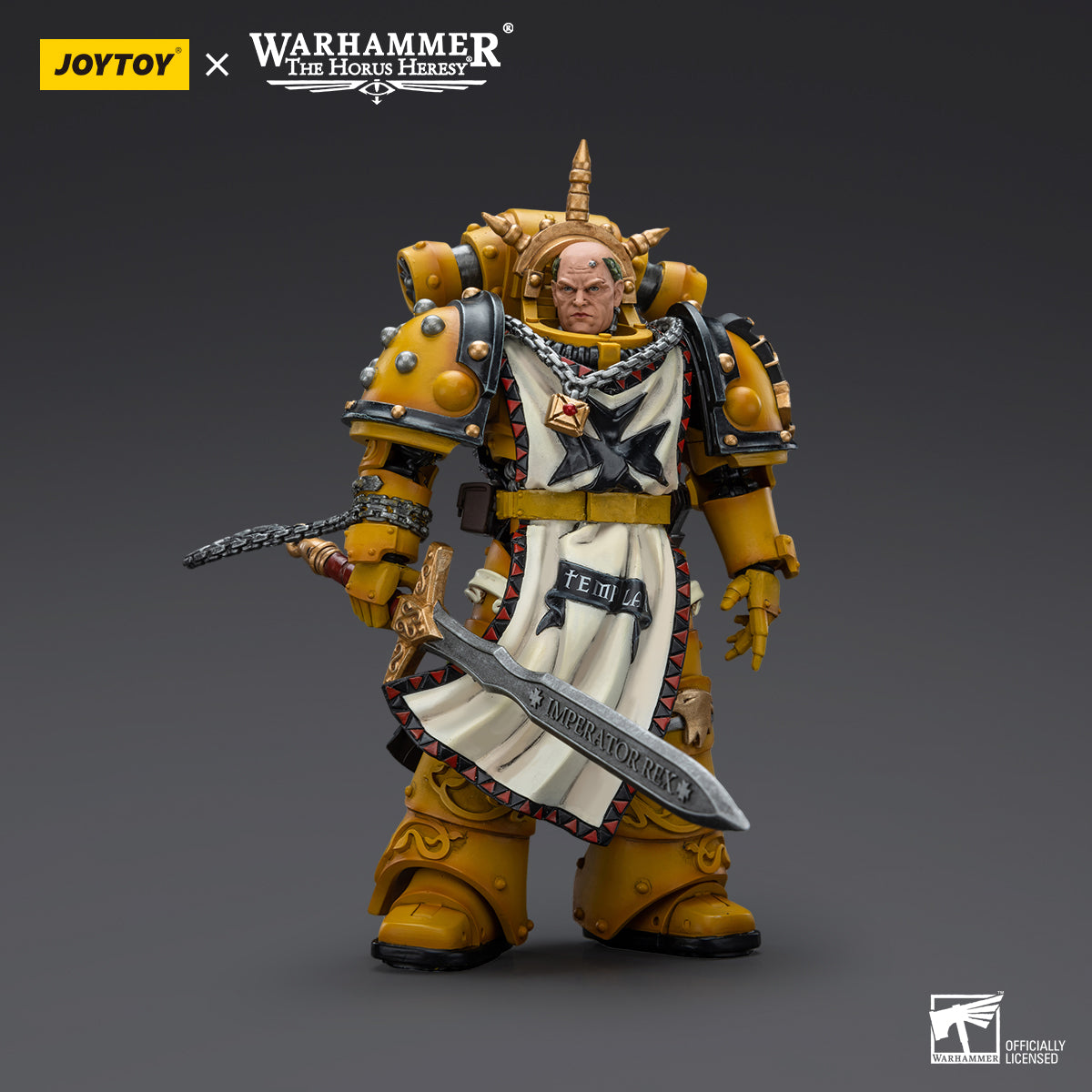 JOYTOY JT9237 Warhammer The Horus Heresy 1: 18 Imperial Fists Sigismund First Captain of the Imperial Fists