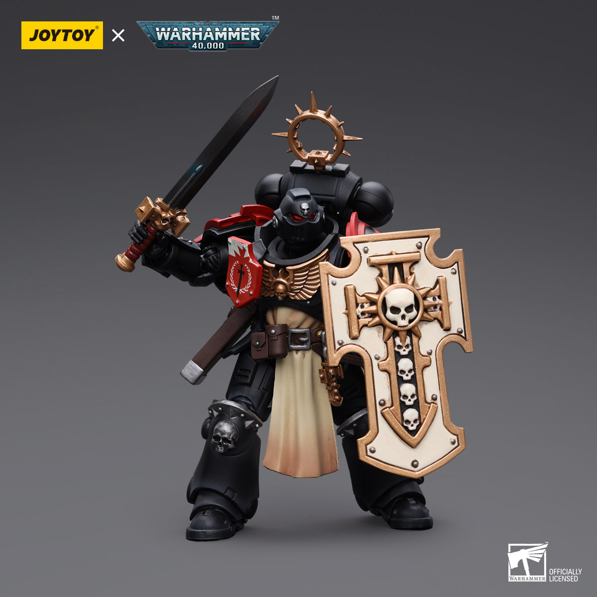 JOYTOY Warhammer 40k 1: 18 Pmaris Space Marines Bladeguard Veteran