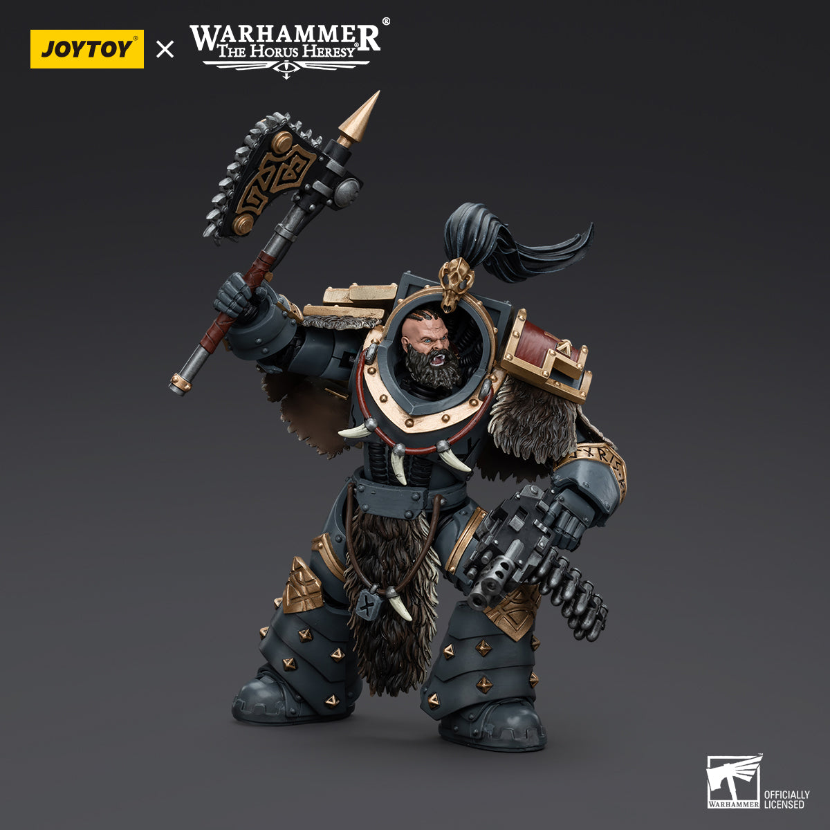 JOYTOY Warhammer The Horus Heresy 1:18 Space Wolves Varagyr Wolf Guard Squad