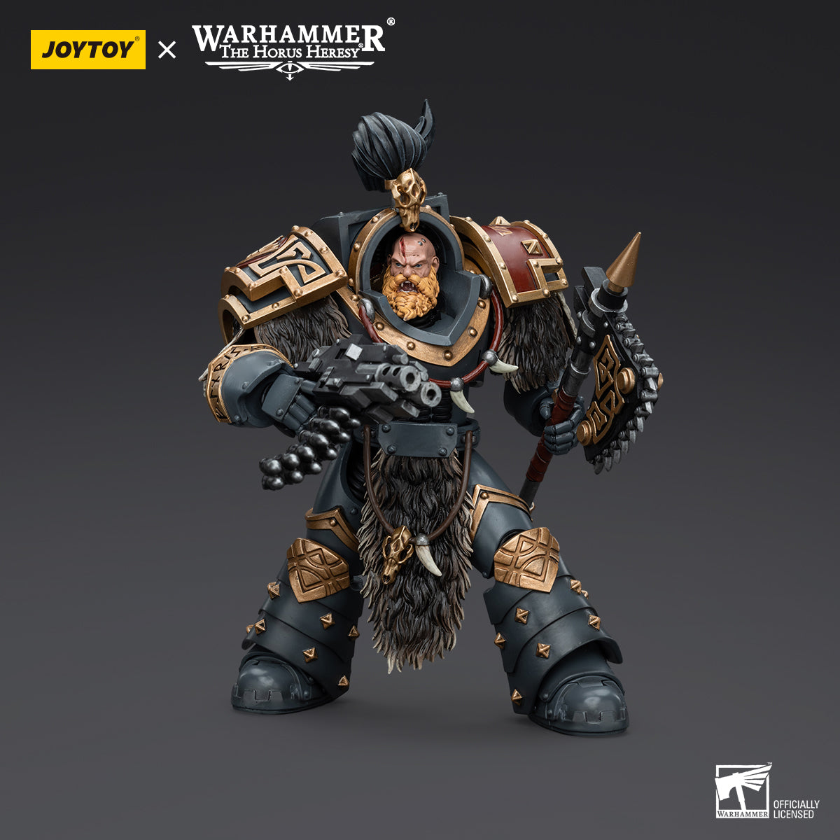 JOYTOY Warhammer The Horus Heresy 1:18 Space Wolves Varagyr Wolf Guard Squad