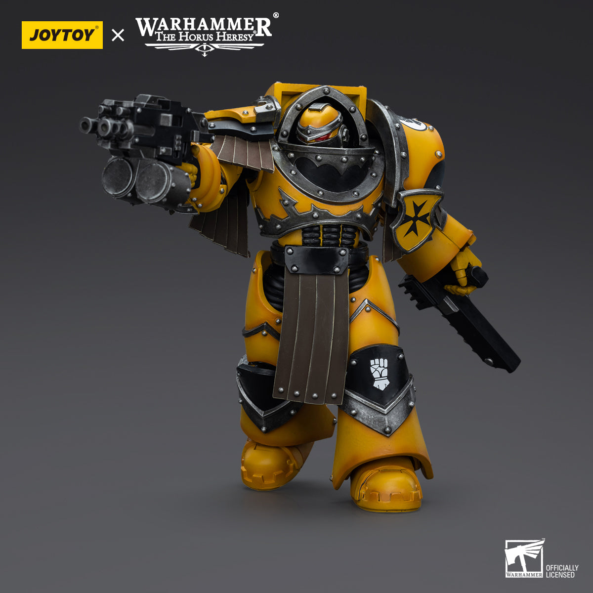 JOYTOY Warhammer The Horus Heresy 1:18 Imperial Fists Legion Cataphractii Terminator Squad