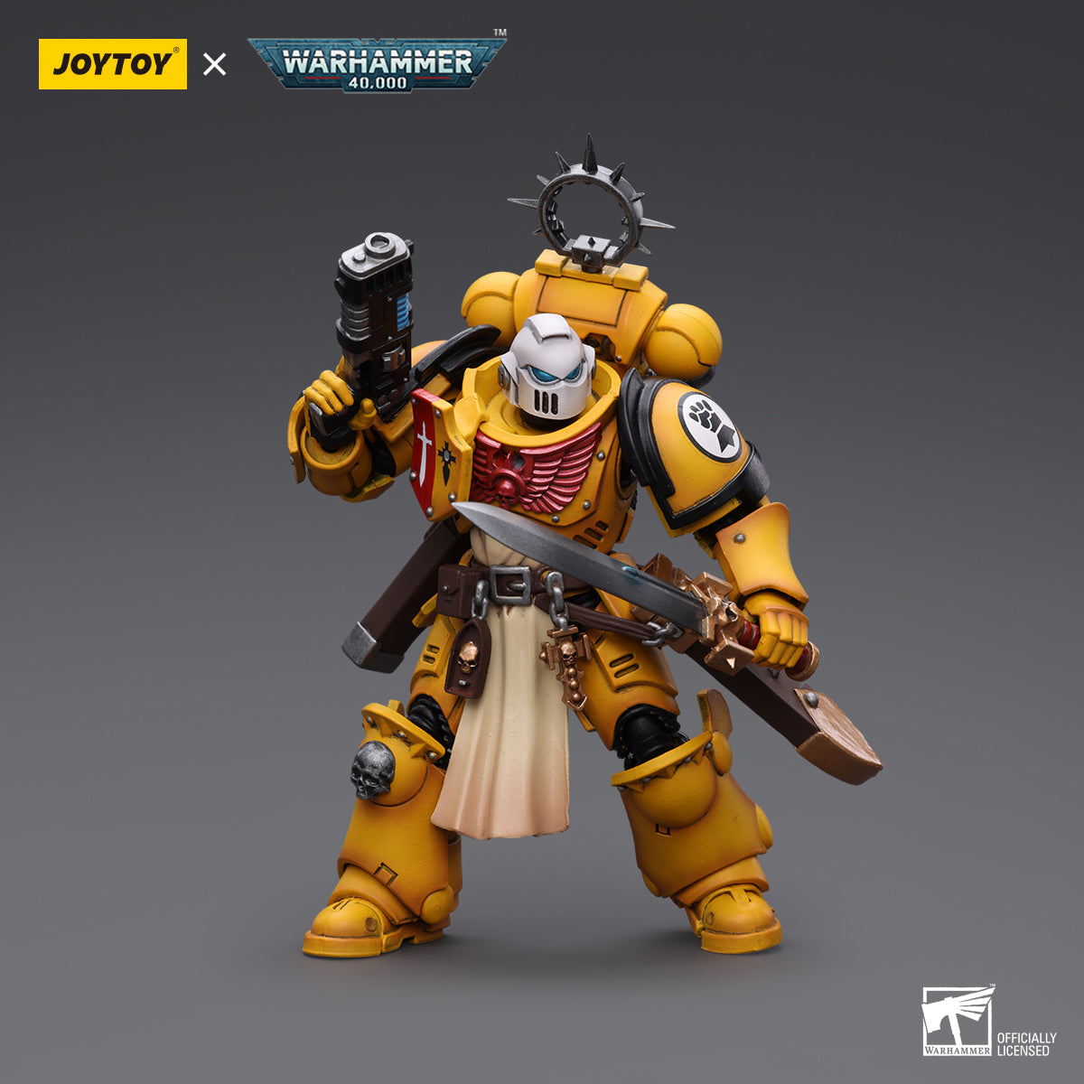 JOYTOY Warhammer 40k 1: 18 Pmaris Space Marines Bladeguard Veteran