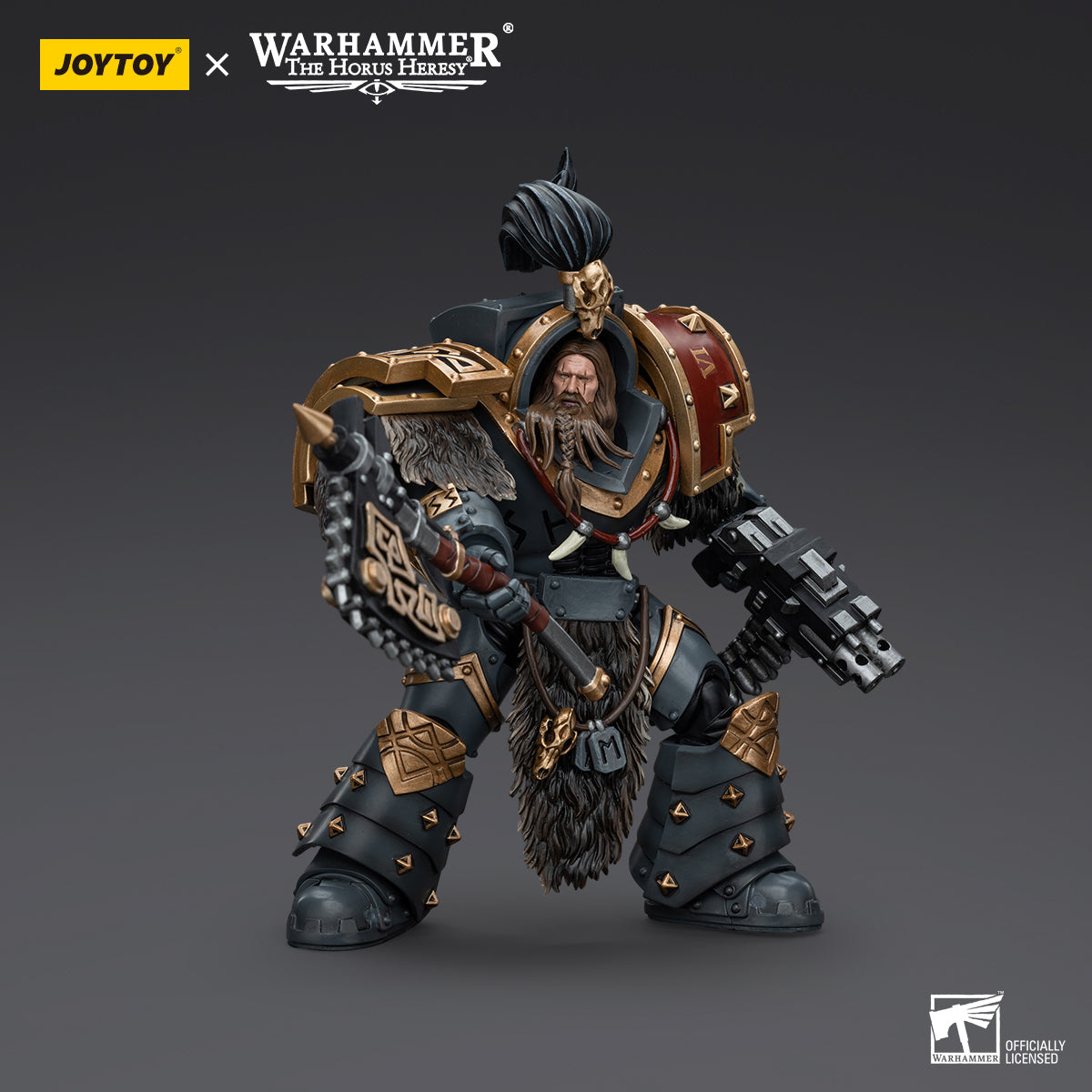 JOYTOY Warhammer The Horus Heresy 1:18 Space Wolves Varagyr Wolf Guard Squad