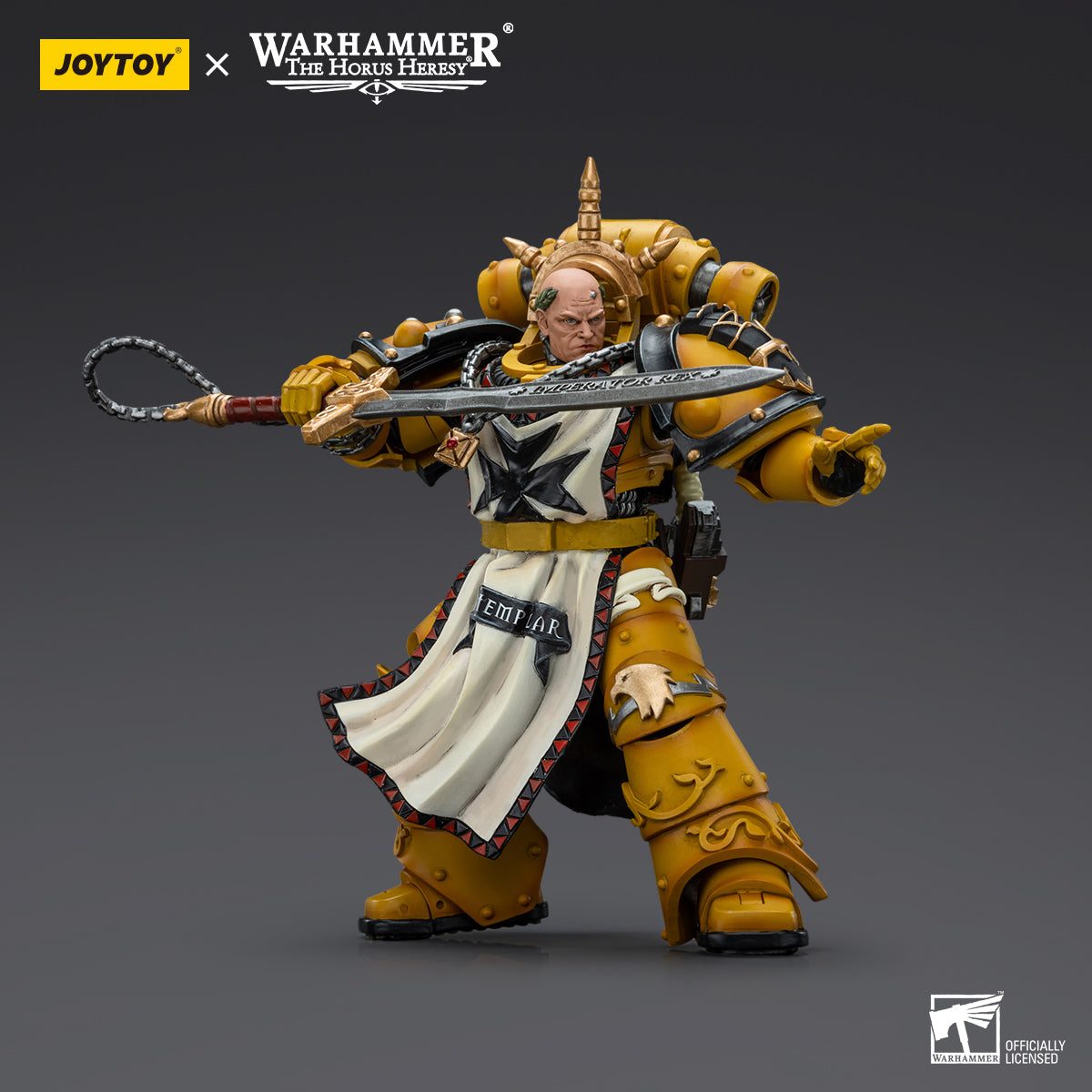 JOYTOY JT9237 Warhammer The Horus Heresy 1: 18 Imperial Fists Sigismund First Captain of the Imperial Fists