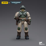 JOYTOY JT8841 Warhammer 40k 1: 18 Cadia Stands Astra Militarum Ordnance Team with Malleus Rocket Launcher Ordnance Brigade