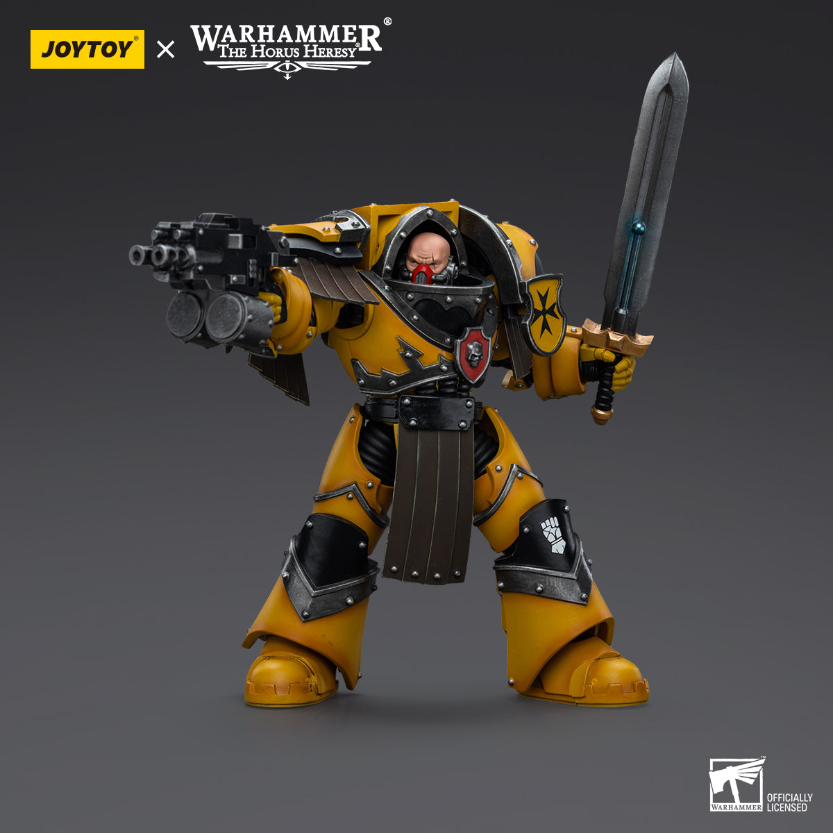 JOYTOY Warhammer The Horus Heresy 1:18 Imperial Fists Legion Cataphractii Terminator Squad