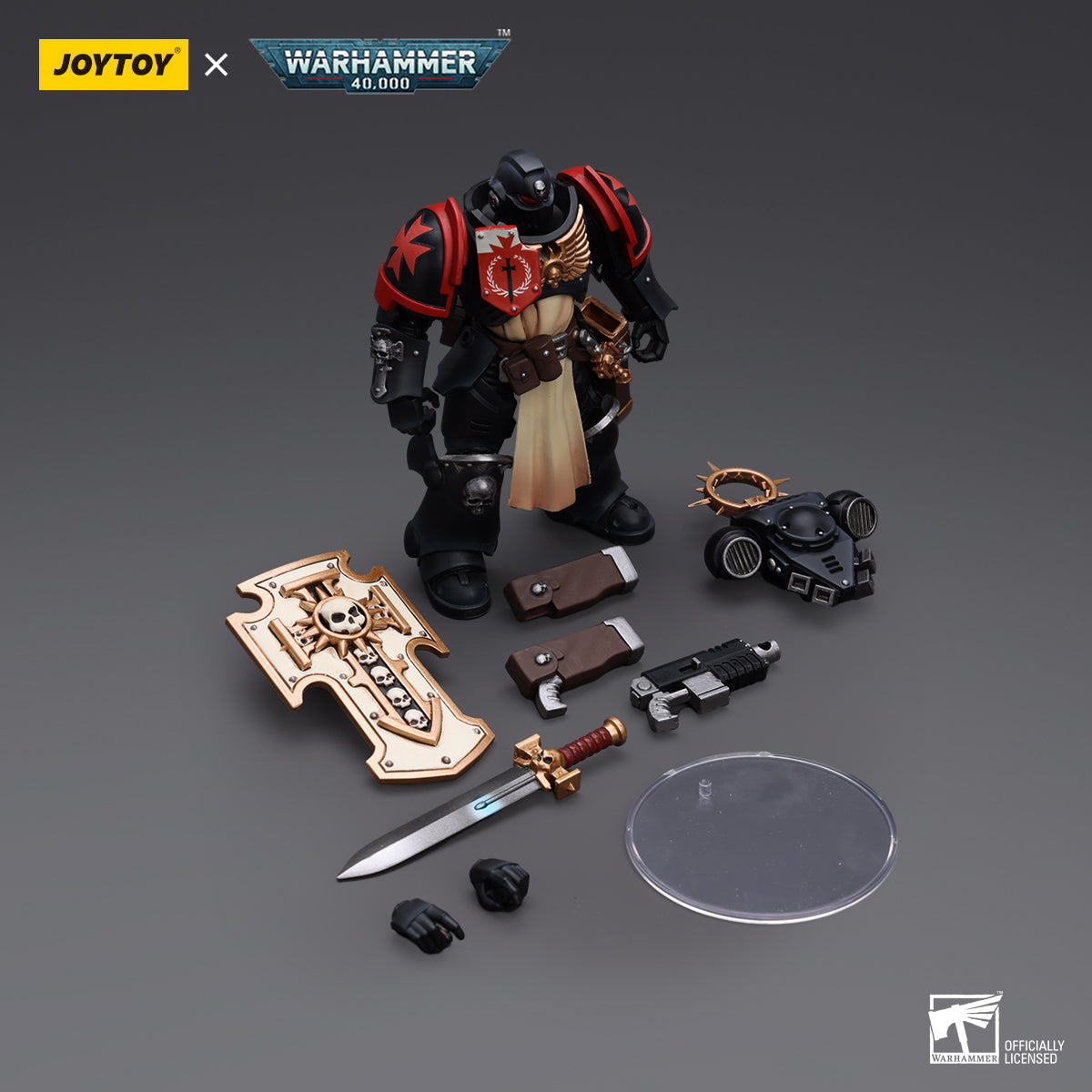 JOYTOY Warhammer 40k 1: 18 Pmaris Space Marines Bladeguard Veteran