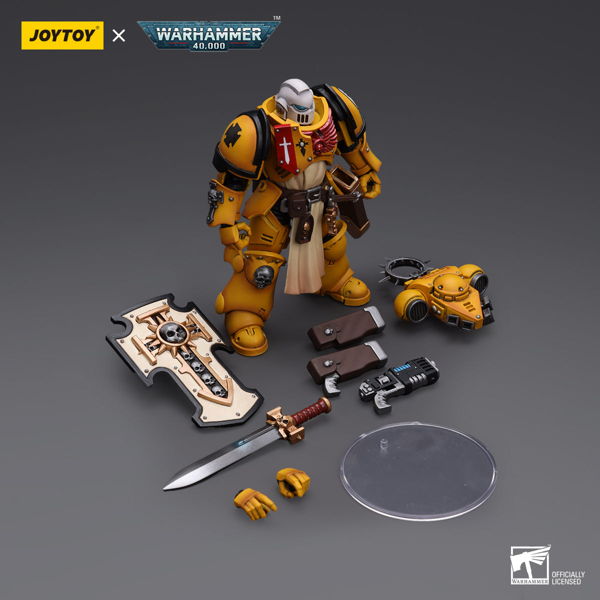 JOYTOY Warhammer 40k 1: 18 Pmaris Space Marines Bladeguard Veteran