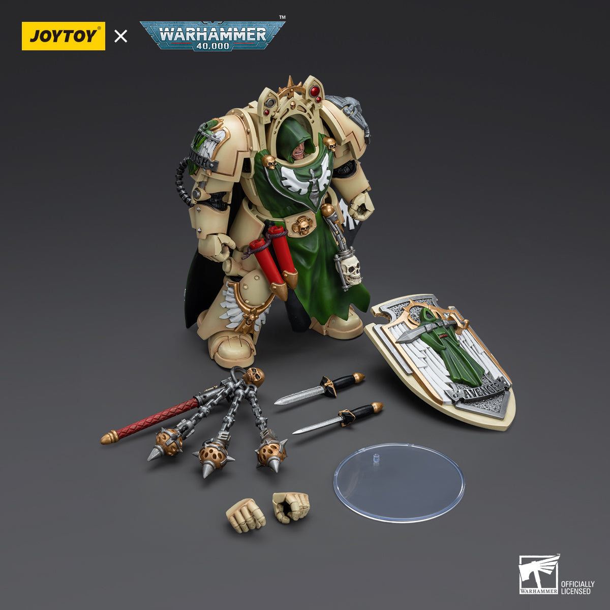 JOYTOY Warhammer 40k 1: 18 Dark Angels Deathwing Knight