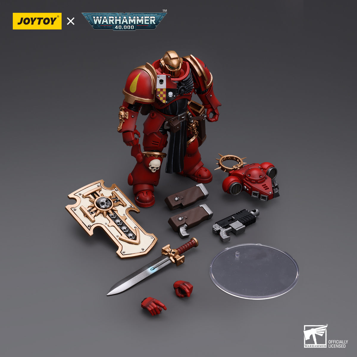 JOYTOY Warhammer 40k 1: 18 Pmaris Space Marines Bladeguard Veteran