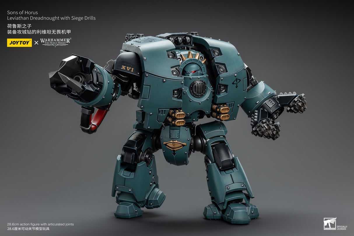 JOYTOY JT9985 Warhammer The Horus Heresy 1: 18 Sons of Horus Leviathan Dreadnought with Siege Drills