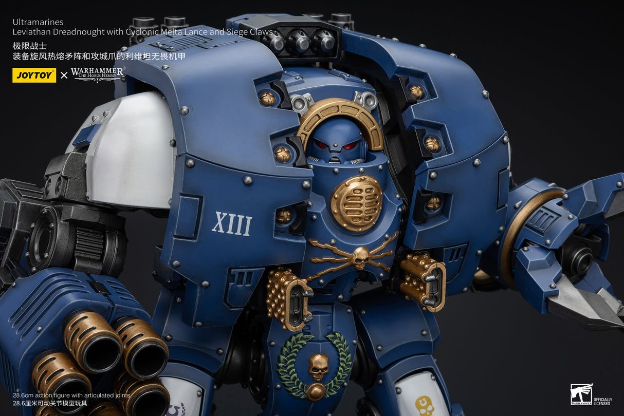 JOYTOY JT8643 Ultramarines Leviathan Dreadnought with Cyclonic Melta Lance And Siege Claws