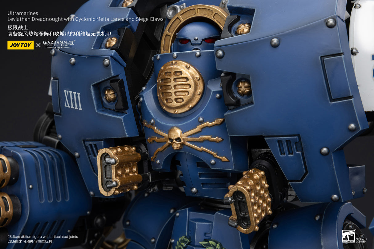 JOYTOY JT8643 Ultramarines Leviathan Dreadnought with Cyclonic Melta Lance And Siege Claws