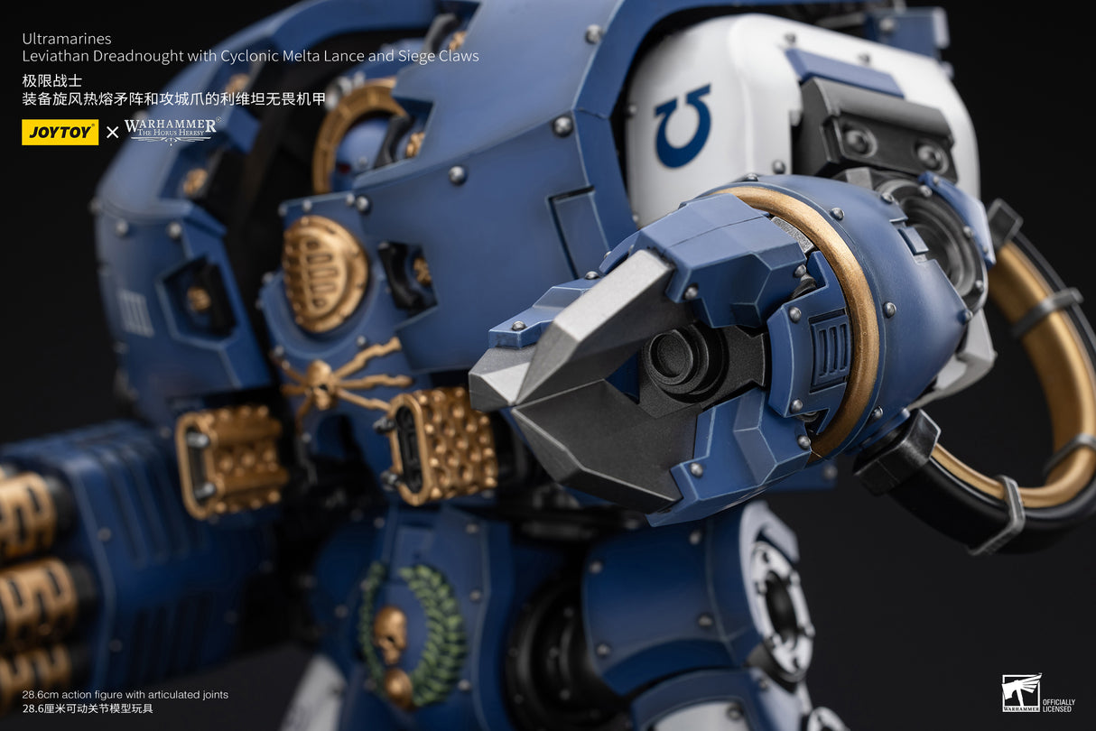 JOYTOY JT8643 Ultramarines Leviathan Dreadnought with Cyclonic Melta Lance And Siege Claws