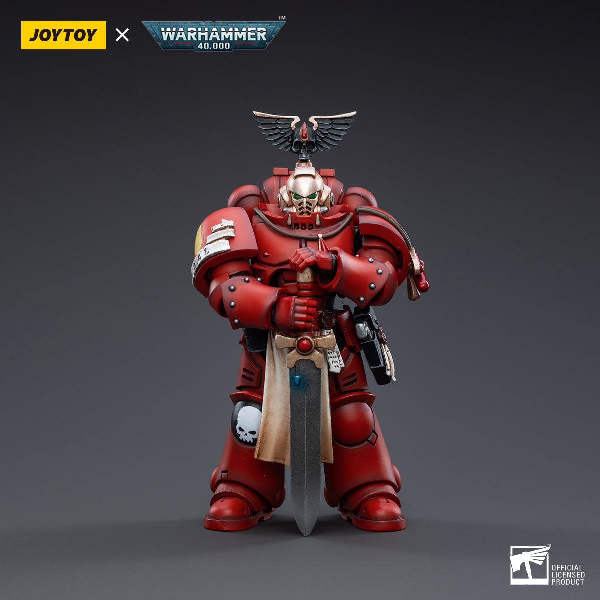 JOYTOY Warhammer 40k 1: 18 Blood Angels Veteran Paragons of Baal