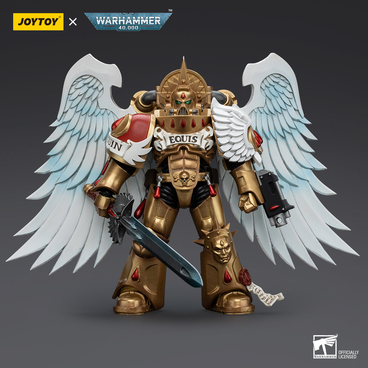 JOYTOY Warhammer 40k 1: 18 Blood Angels Sanguinary Guard