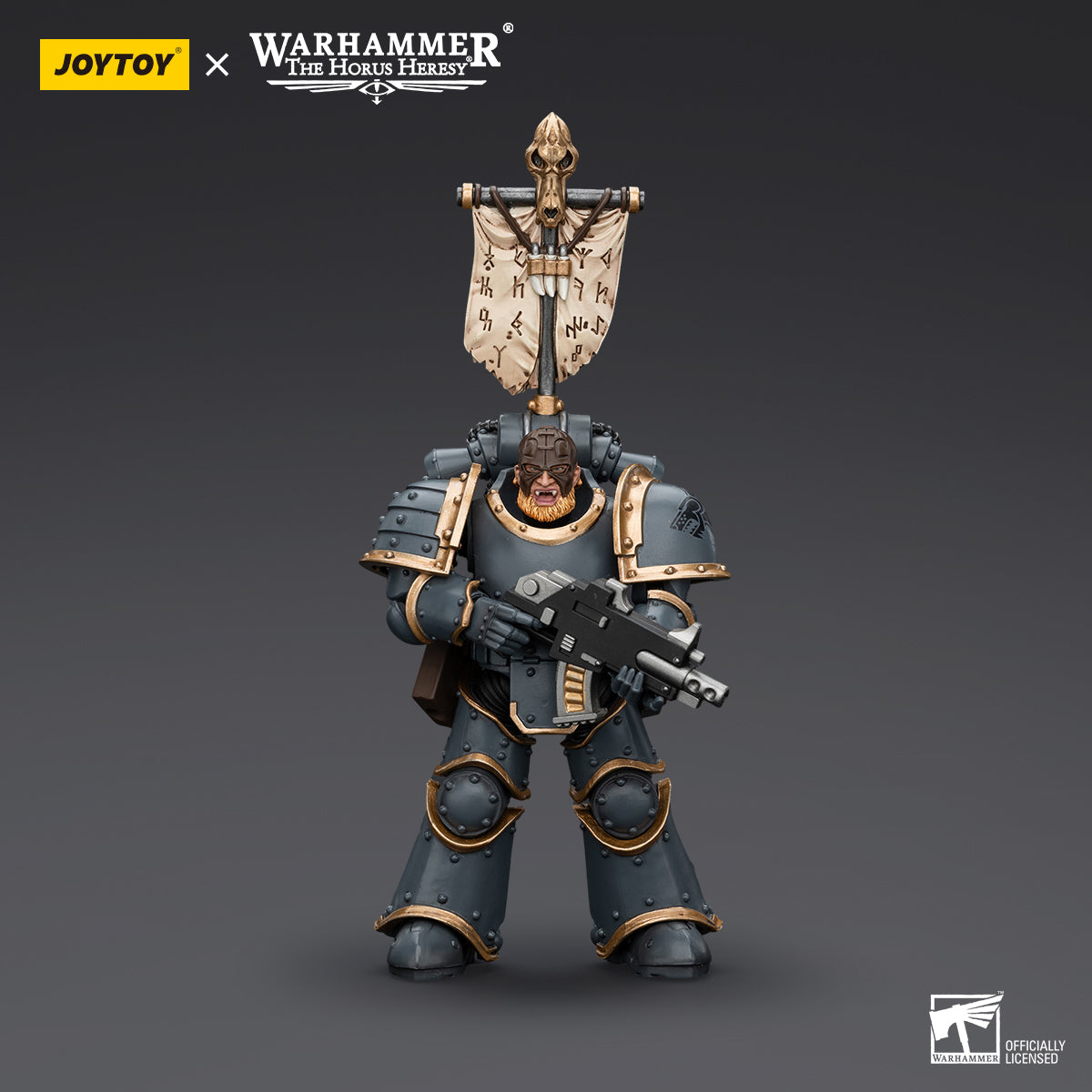 JOYTOY Warhammer The Horus Heresy 1:18 Space Wolves Grey Slayer Pack