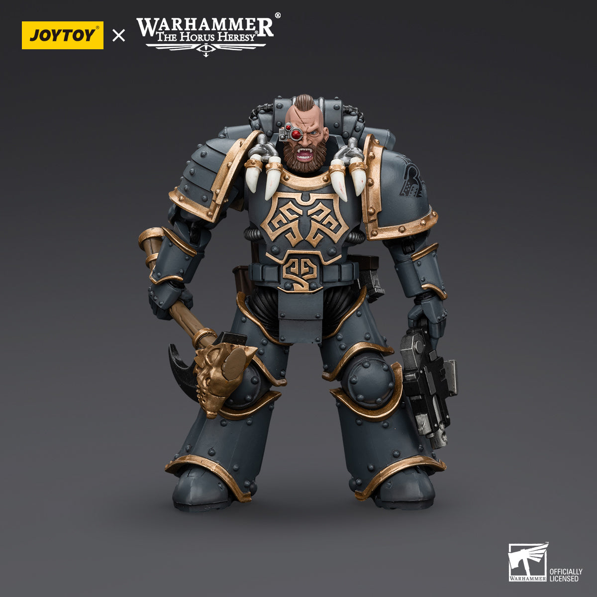 JOYTOY Warhammer The Horus Heresy 1:18 Space Wolves Grey Slayer Pack