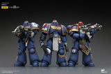 JOYTOY Warhammer 40k Space Marine 2 1: 18 Ultramarines Lieutenant Titus, Sergeant Gadriel and Brother Chairon