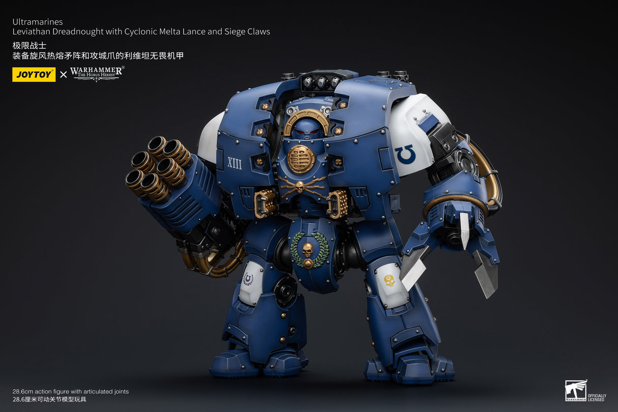 JOYTOY JT8643 Ultramarines Leviathan Dreadnought with Cyclonic Melta Lance And Siege Claws