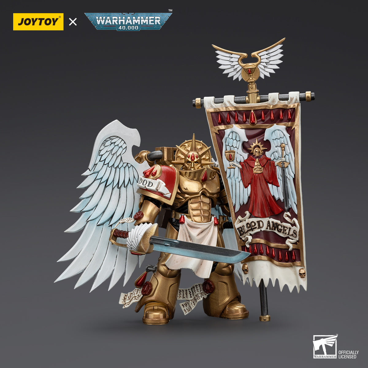 JOYTOY Warhammer 40k 1: 18 Blood Angels Sanguinary Guard