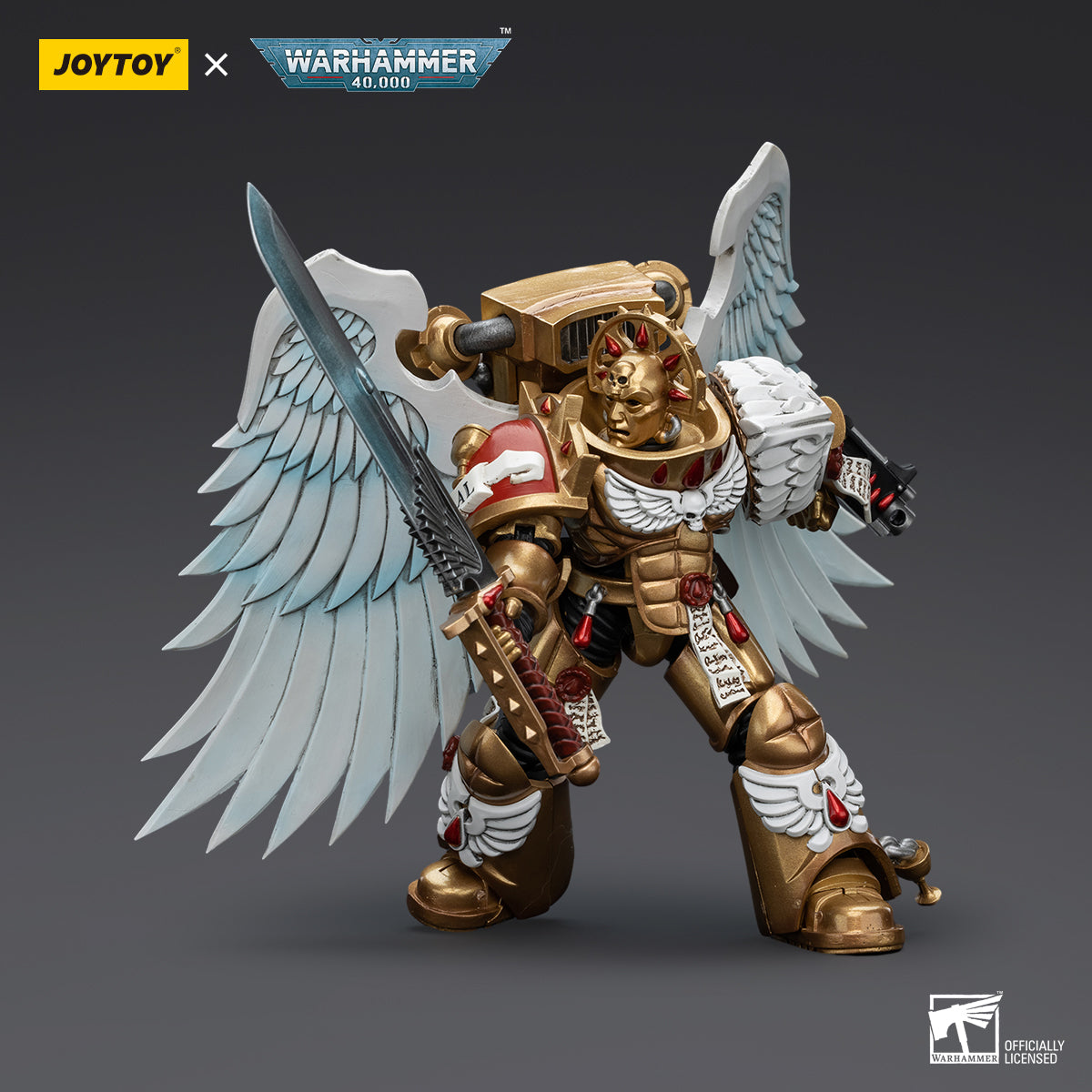 JOYTOY Warhammer 40k 1: 18 Blood Angels Sanguinary Guard