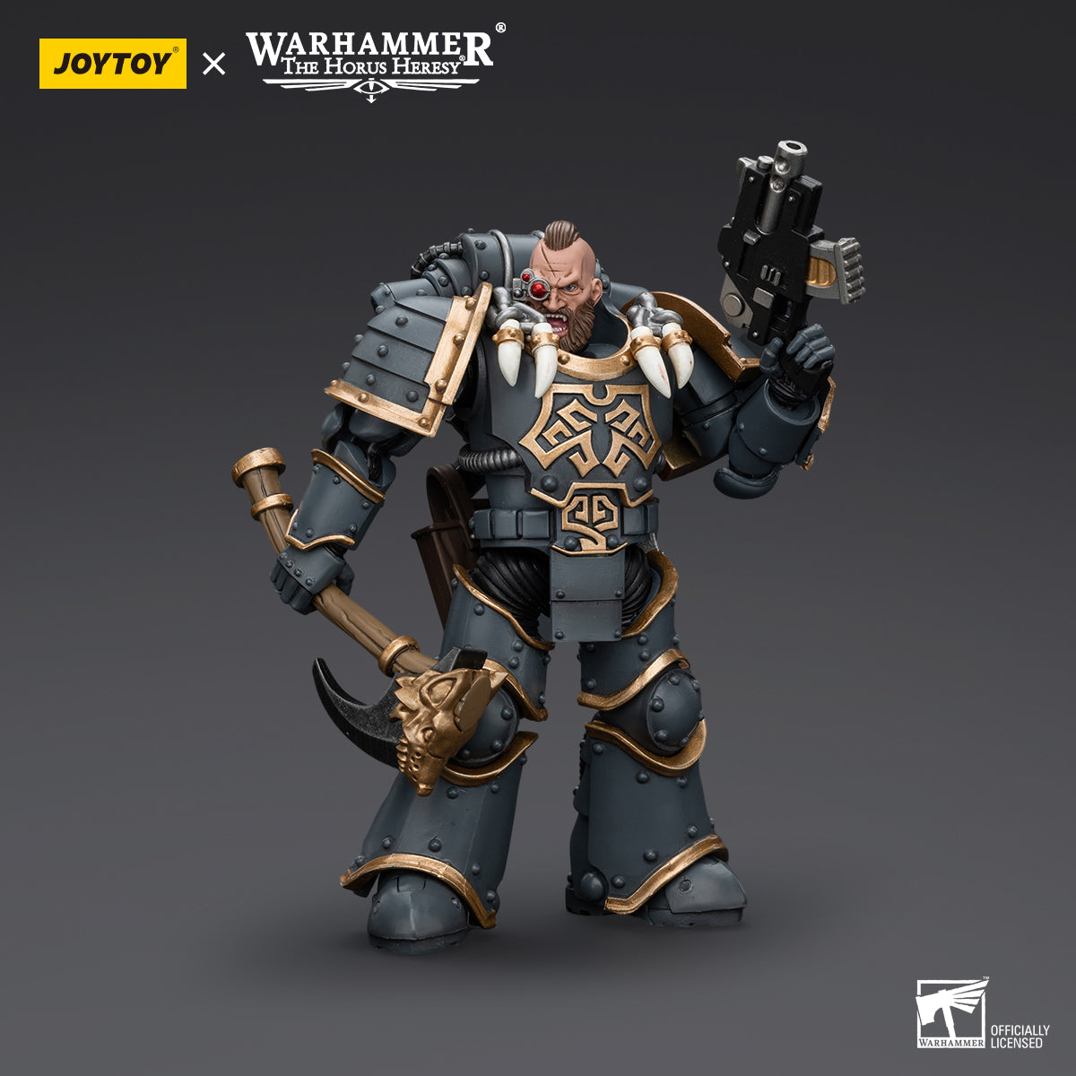 JOYTOY Warhammer The Horus Heresy 1:18 Space Wolves Grey Slayer Pack