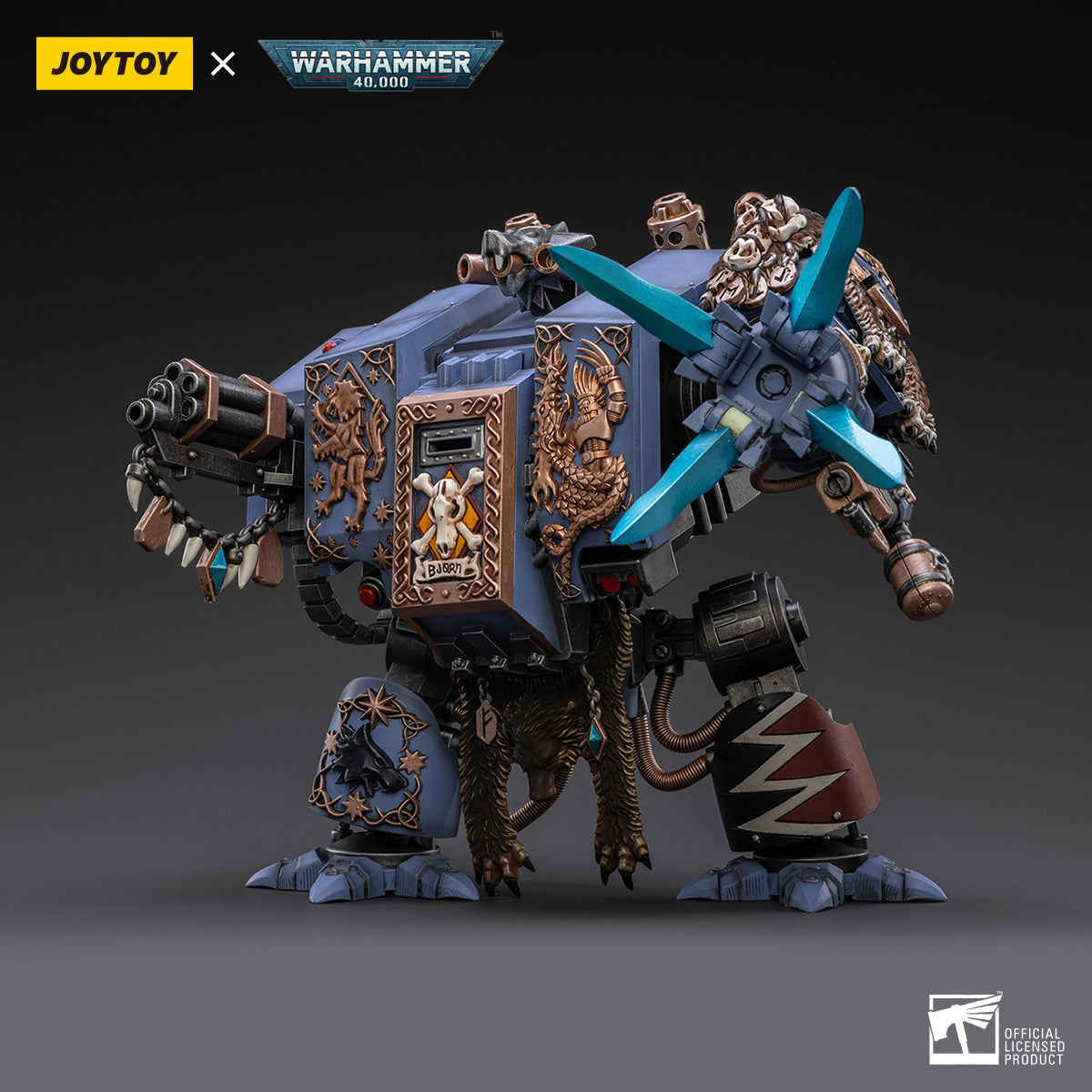 JOYTOY JT2924 Warhammer 40k 1: 18 Space Wolves Bjorn the Fell-Handed