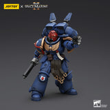 JOYTOY Warhammer 40k Space Marine 2 1: 18 Ultramarines Lieutenant Titus, Sergeant Gadriel and Brother Chairon