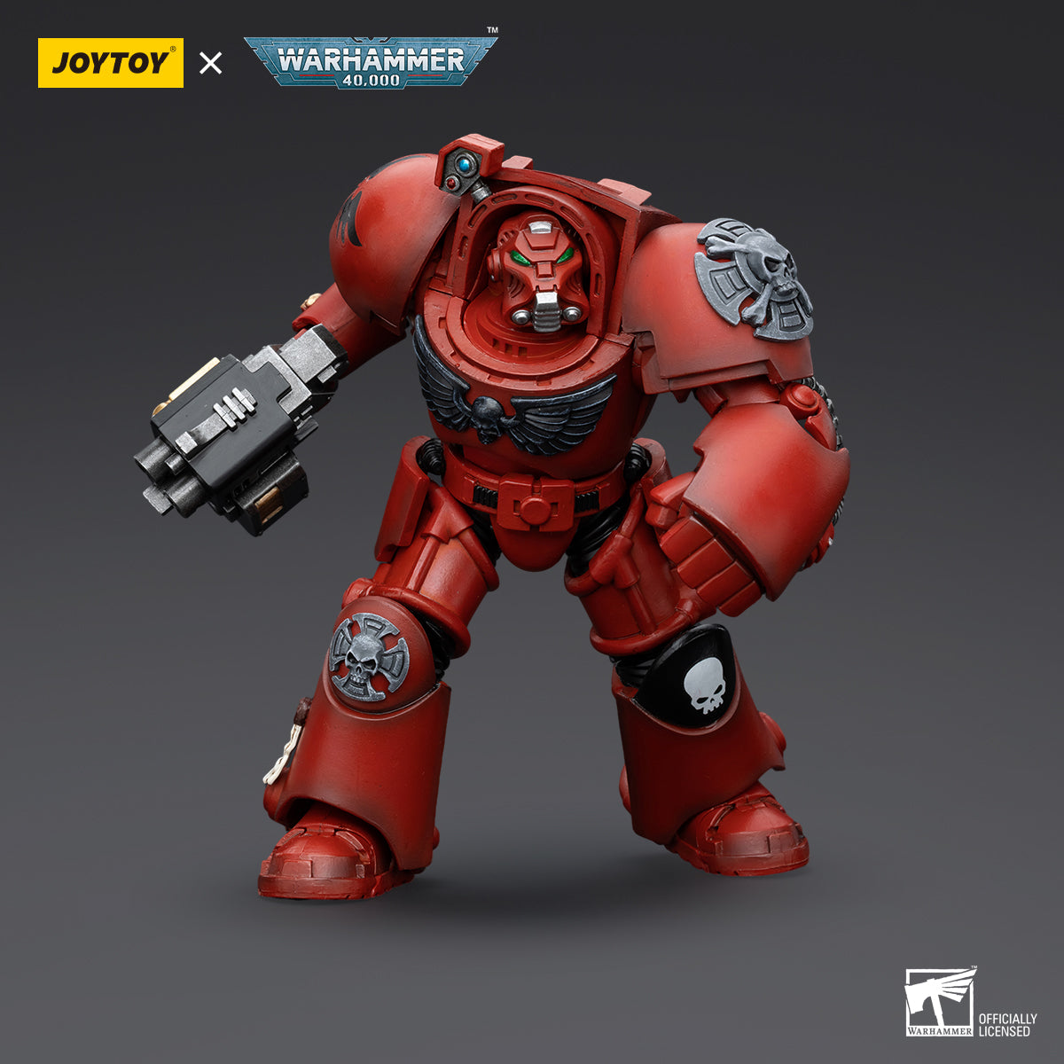 JOYTOY Warhammer 40k 1: 18 Blood Angels Terminator Squad