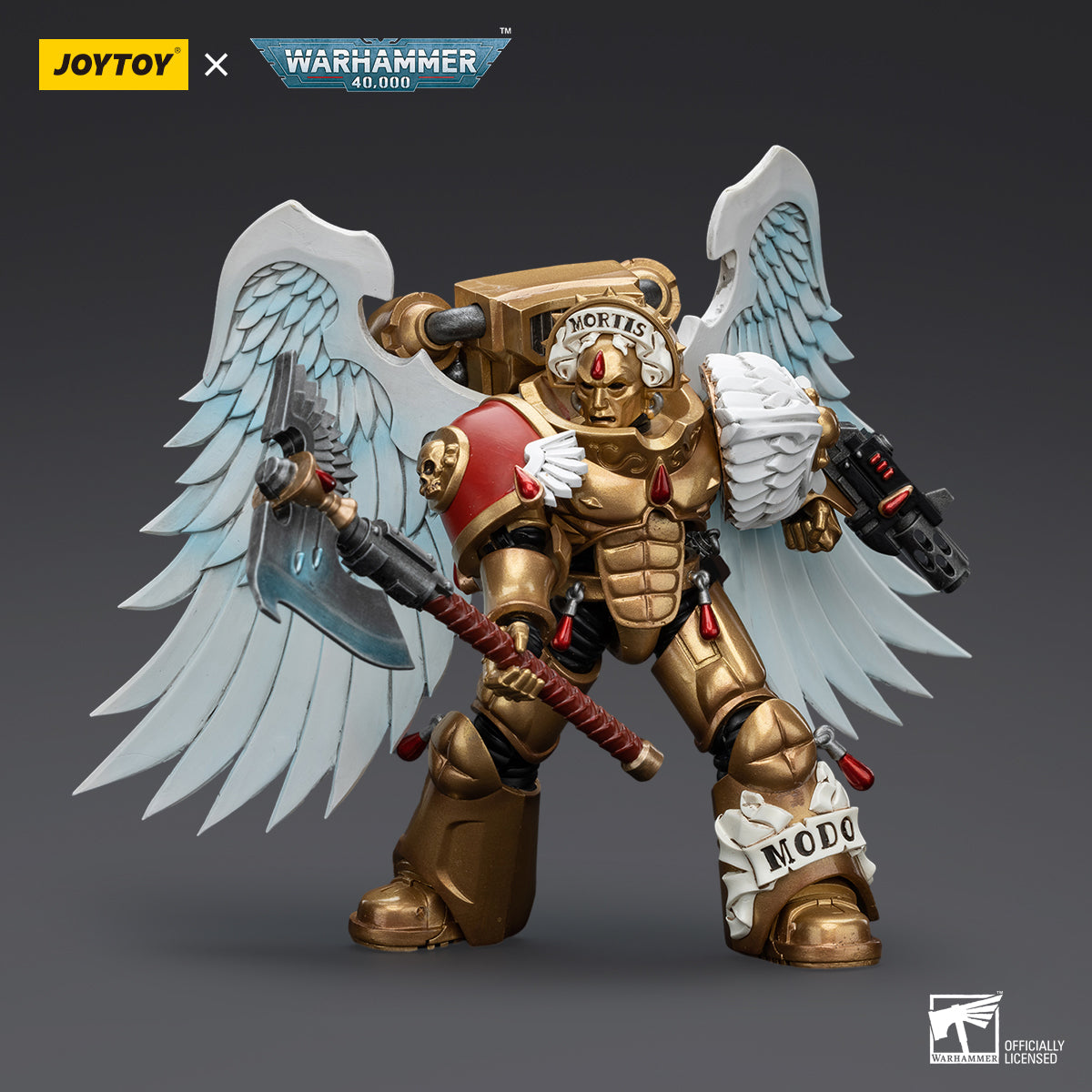 JOYTOY Warhammer 40k 1: 18 Blood Angels Sanguinary Guard