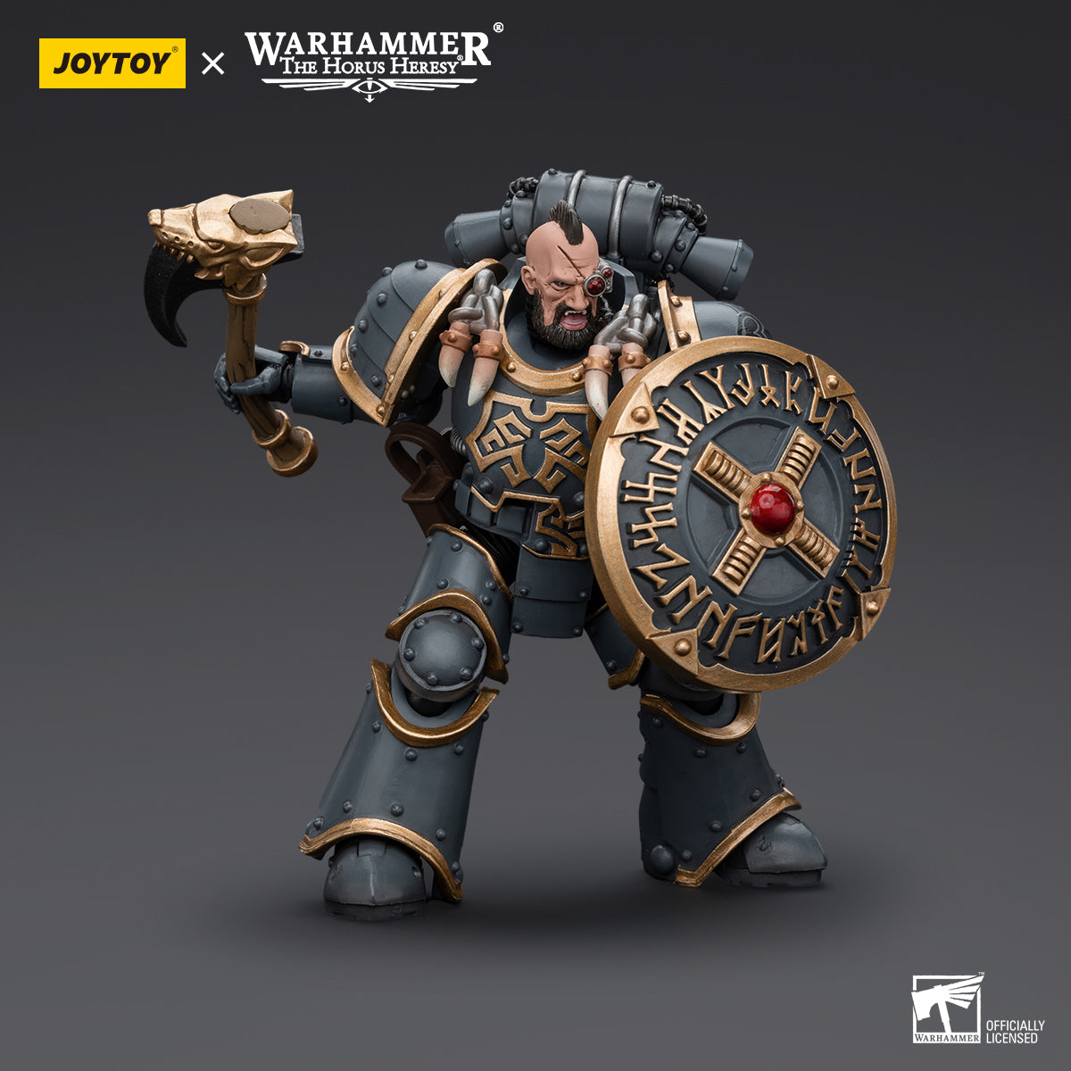 JOYTOY Warhammer The Horus Heresy 1:18 Space Wolves Grey Slayer Pack