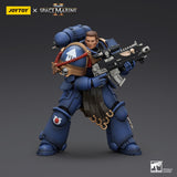 JOYTOY Warhammer 40k Space Marine 2 1: 18 Ultramarines Lieutenant Titus, Sergeant Gadriel and Brother Chairon