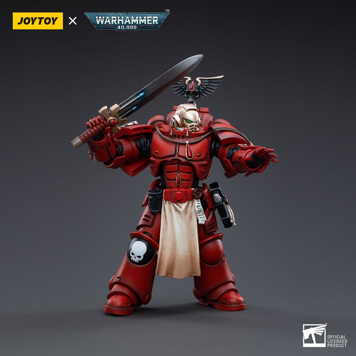 JOYTOY Warhammer 40k 1: 18 Blood Angels Veteran Paragons of Baal