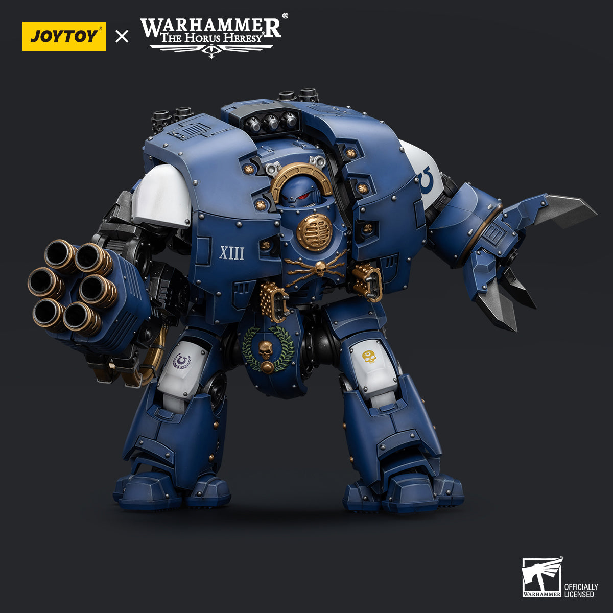 JOYTOY JT8643 Ultramarines Leviathan Dreadnought with Cyclonic Melta Lance And Siege Claws