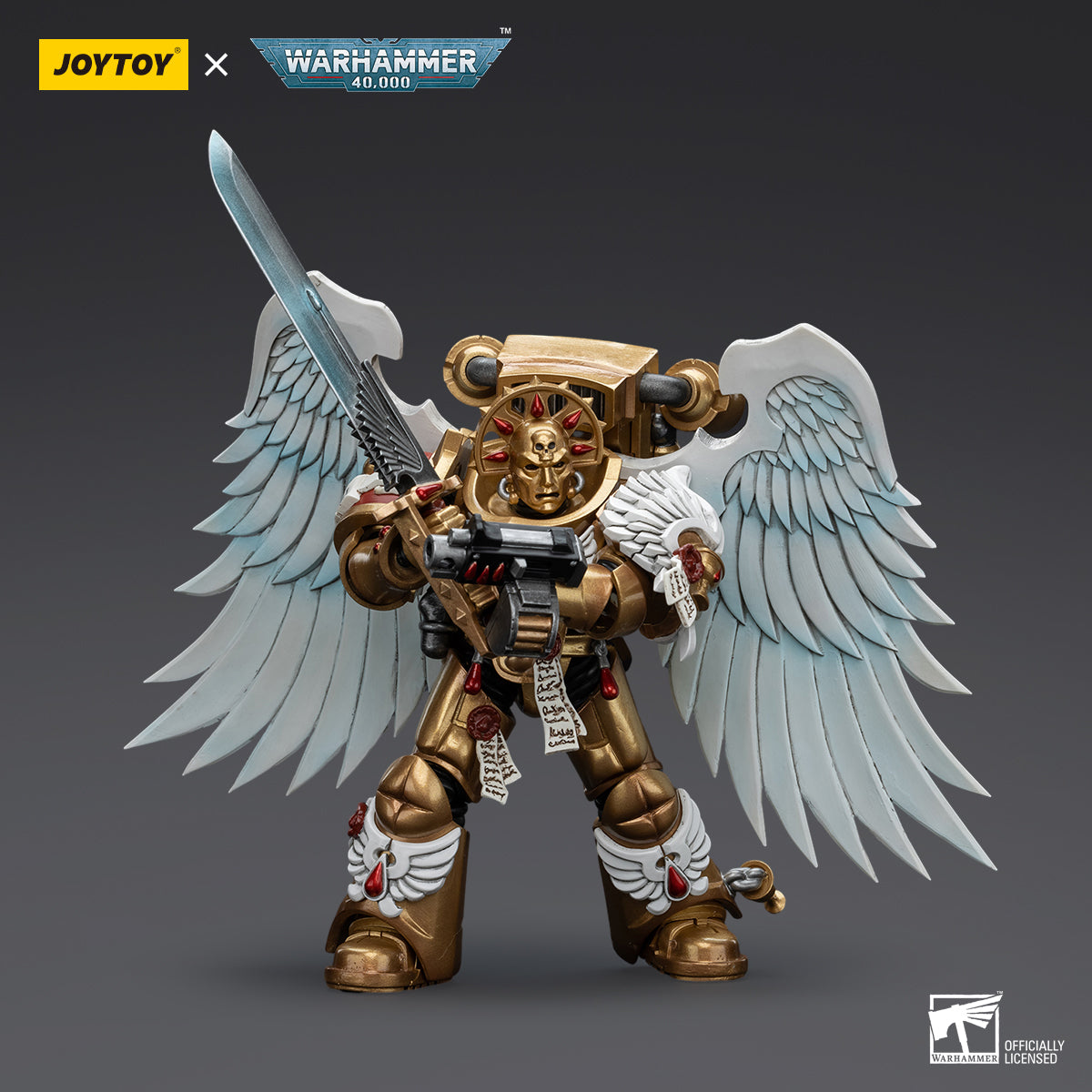 JOYTOY Warhammer 40k 1: 18 Blood Angels Sanguinary Guard