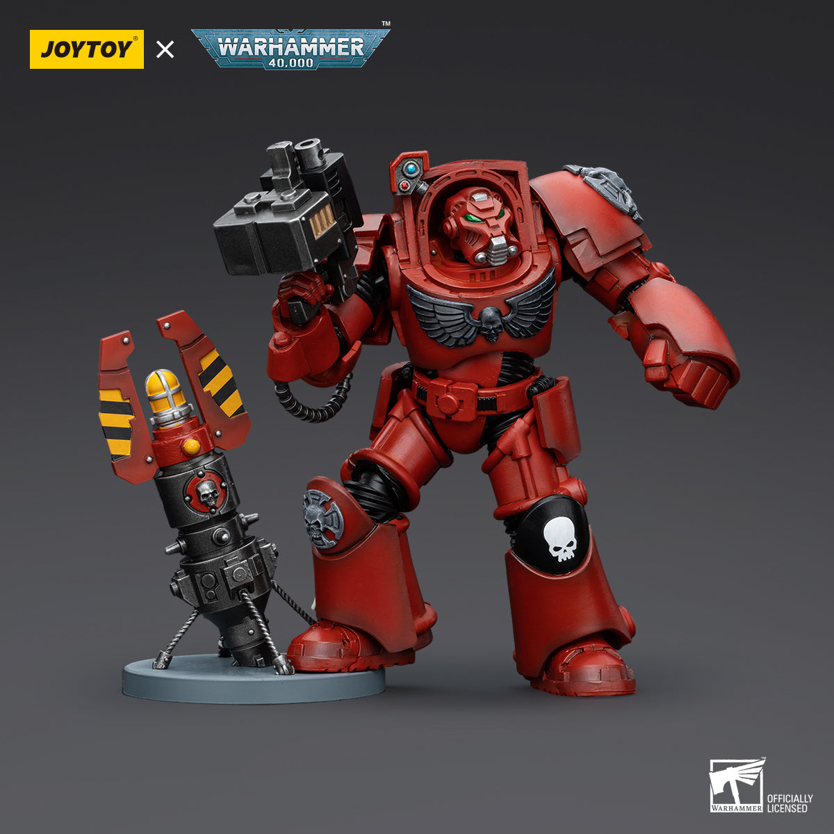 JOYTOY Warhammer 40k 1: 18 Blood Angels Terminator Squad