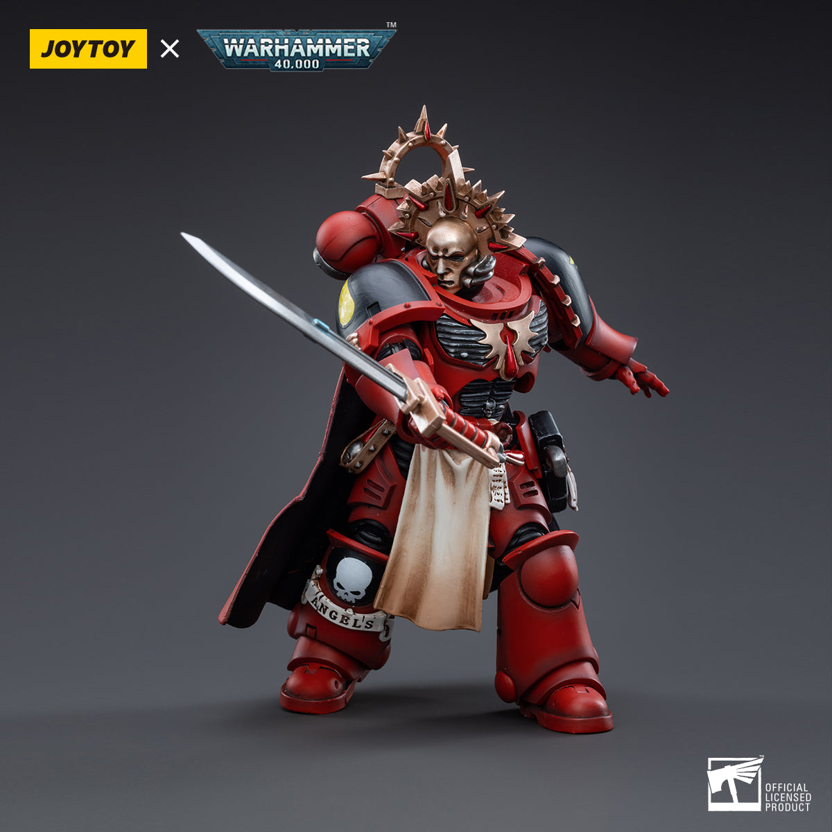 JOYTOY Warhammer 40k 1: 18 Blood Angels Veteran Paragons of Baal