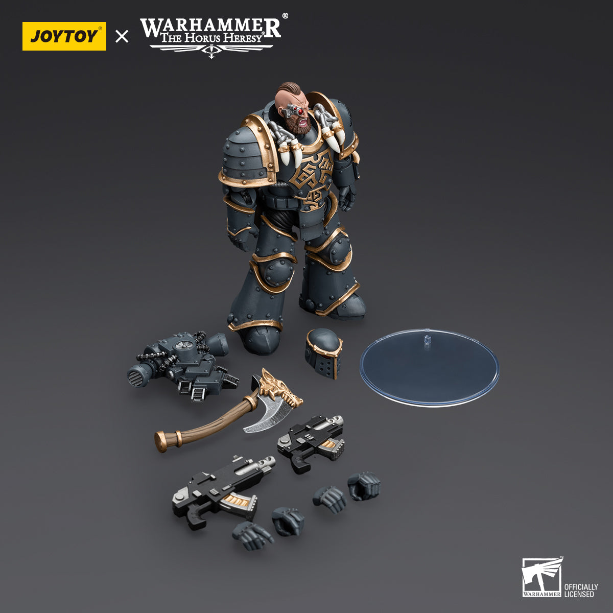 JOYTOY Warhammer The Horus Heresy 1:18 Space Wolves Grey Slayer Pack