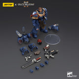 JOYTOY Warhammer 40k Space Marine 2 1: 18 Ultramarines Lieutenant Titus, Sergeant Gadriel and Brother Chairon