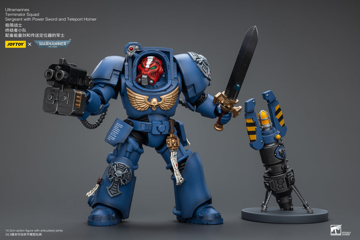 JOYTOY Warhammer 40k 1: 18 Ultramarines Terminator Squad