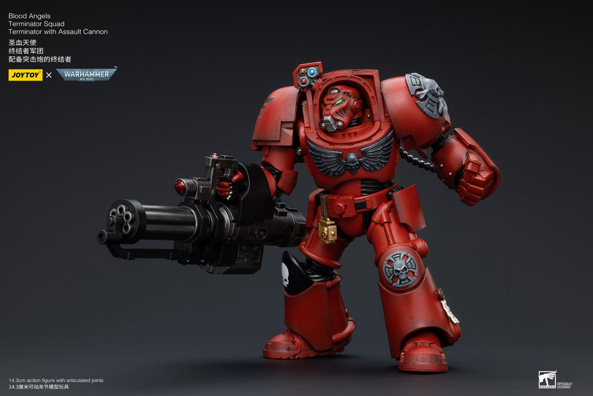 JOYTOY Warhammer 40k 1: 18 Blood Angels Terminator Squad