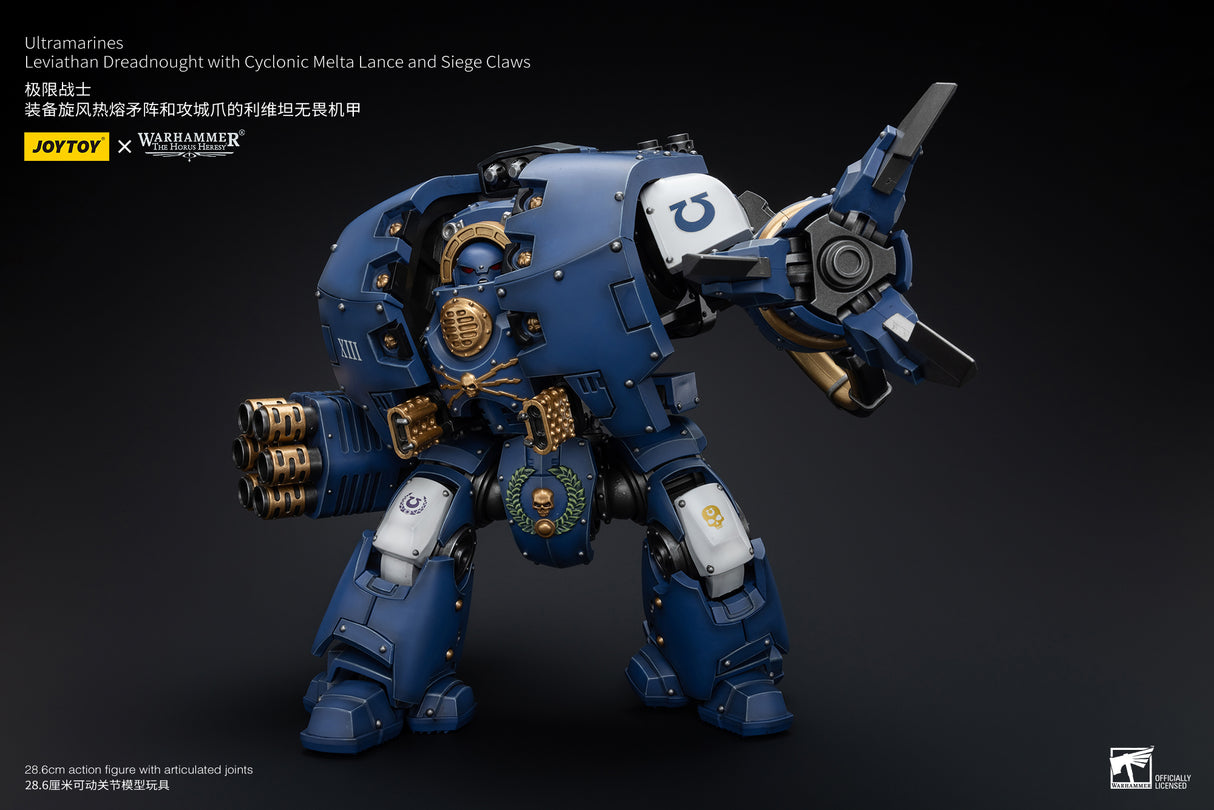 JOYTOY JT8643 Ultramarines Leviathan Dreadnought with Cyclonic Melta Lance And Siege Claws