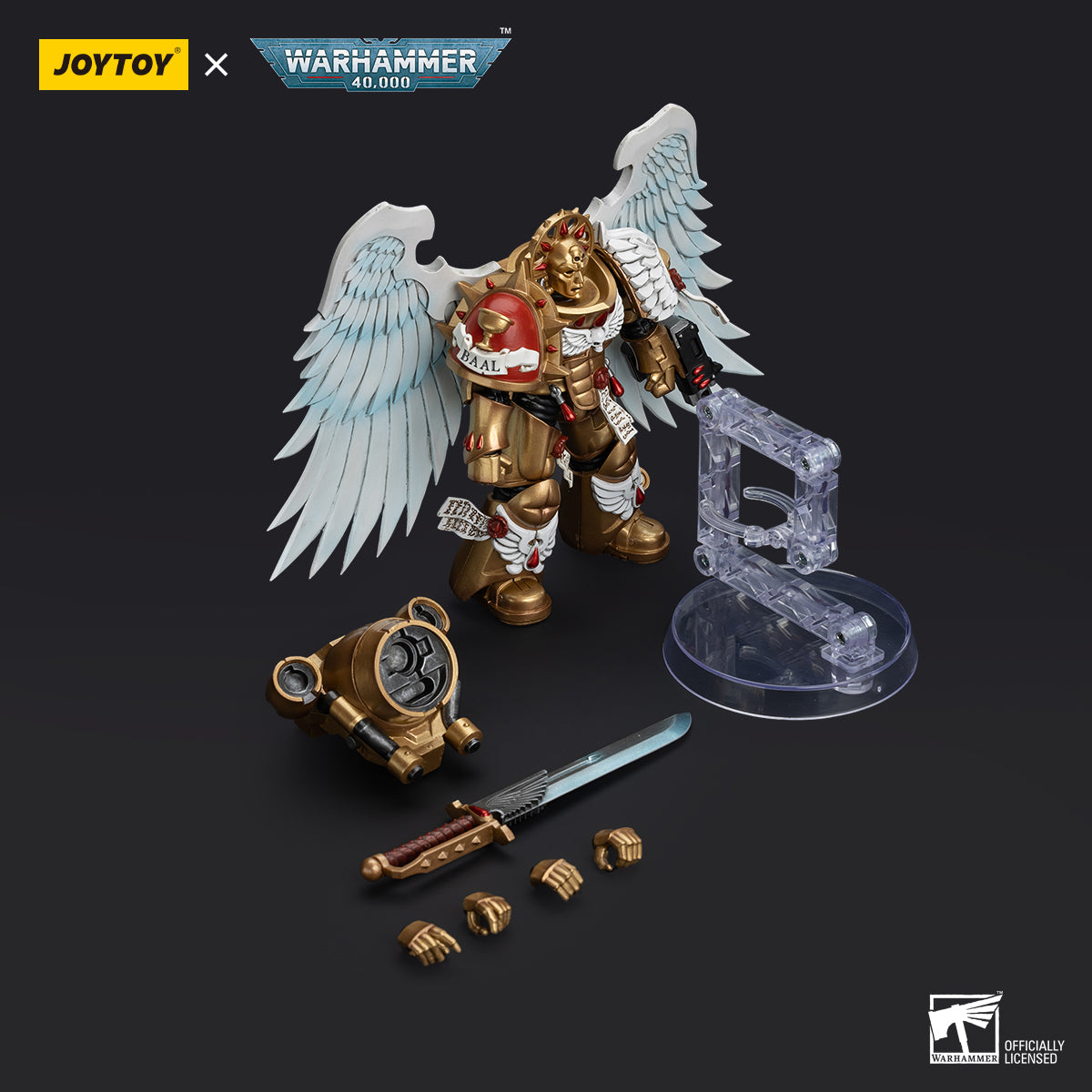 JOYTOY Warhammer 40k 1: 18 Blood Angels Sanguinary Guard