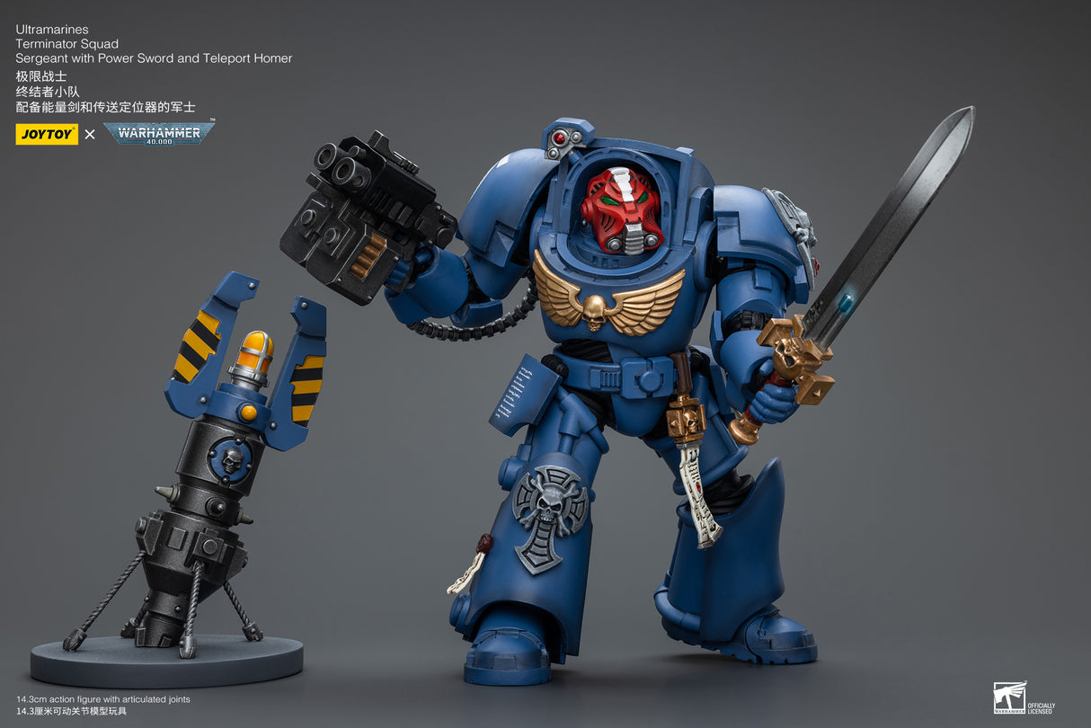 JOYTOY Warhammer 40k 1: 18 Ultramarines Terminator Squad