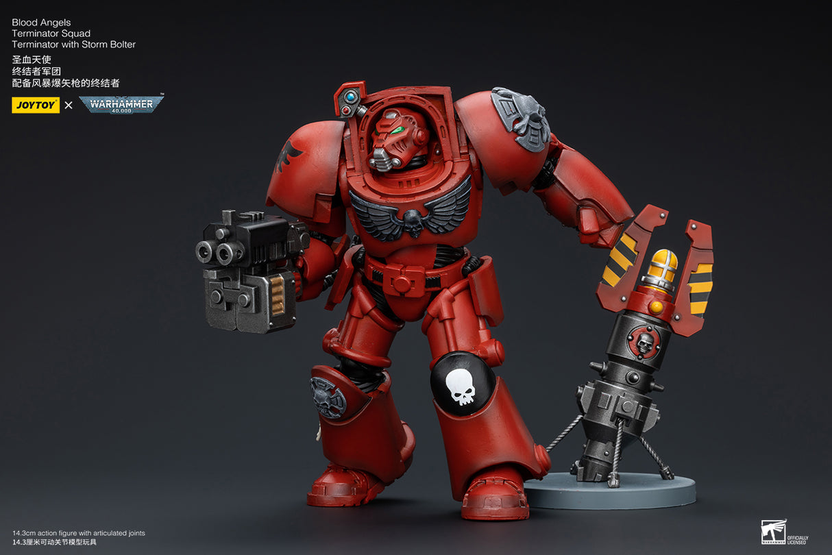 JOYTOY Warhammer 40k 1: 18 Blood Angels Terminator Squad