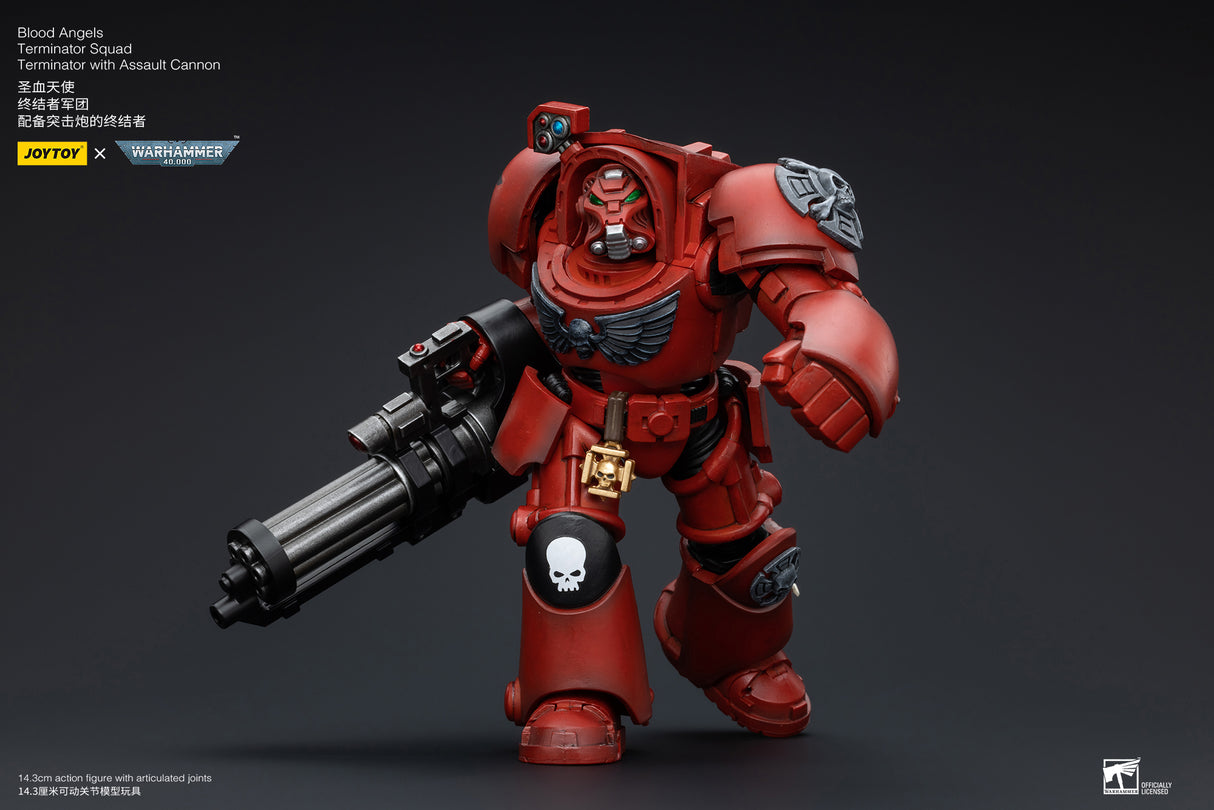 JOYTOY Warhammer 40k 1: 18 Blood Angels Terminator Squad